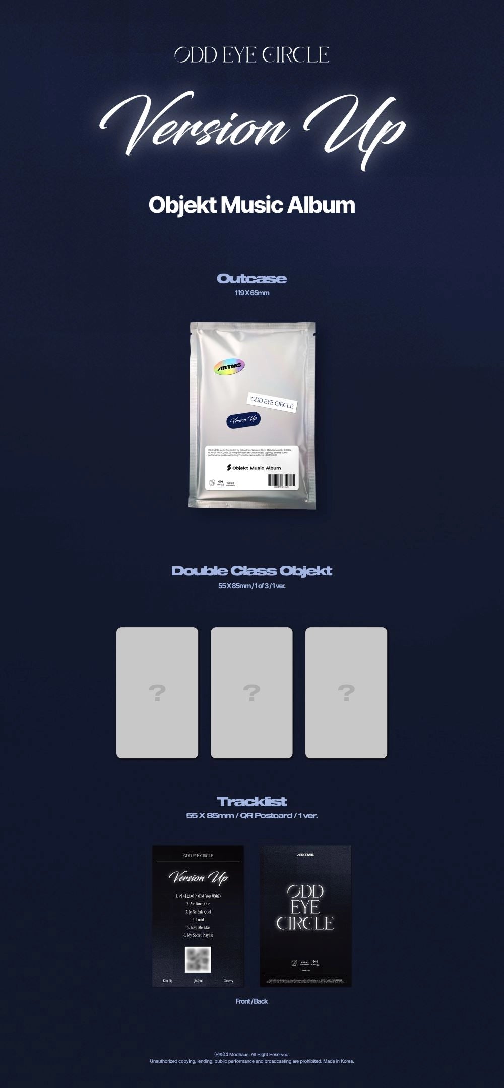 Odd Eye Circle - Version Up (Objekt Music Album Ver)