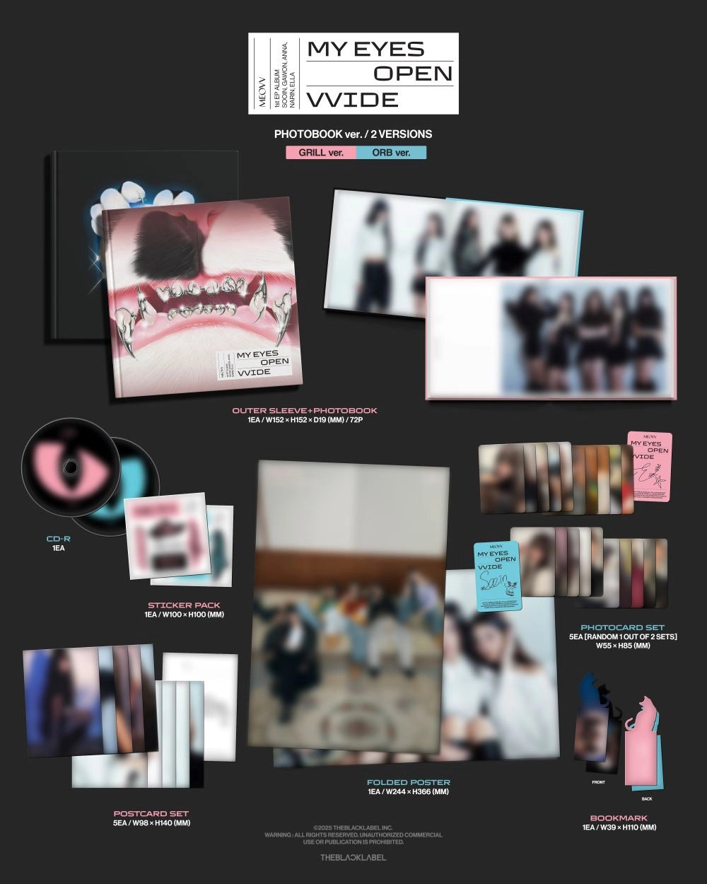 MEOVV - My Eyes Open VVide (Photobook Ver.)