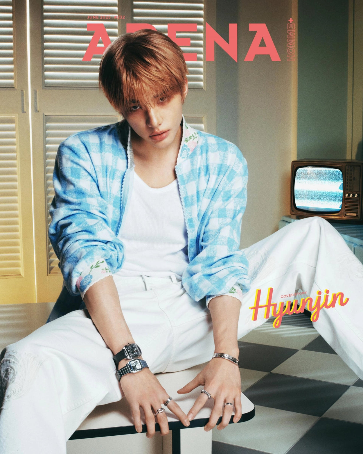 ARENA HOMME MAGAZINE - JUNE '25 (Stray Kids HYUNJIN)