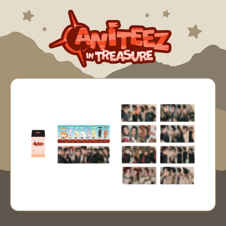 ATEEZ - ANITEEZ [IN TREASURE] Trading Card Pack – K Stars