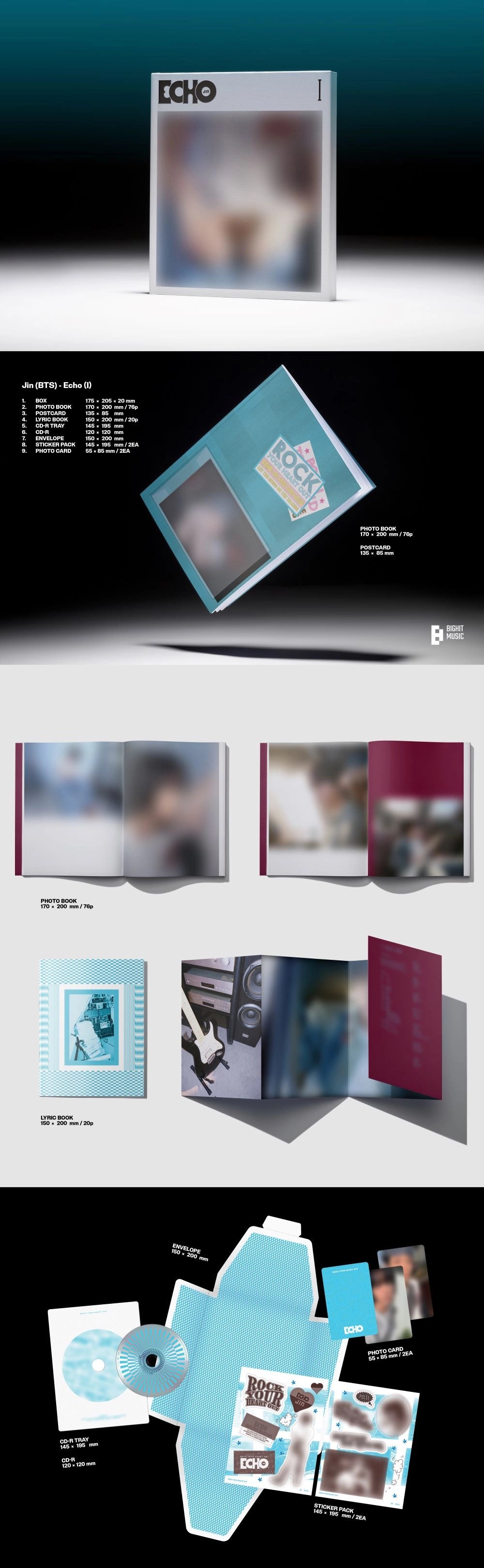 JIN - Echo (Photobook Ver.)