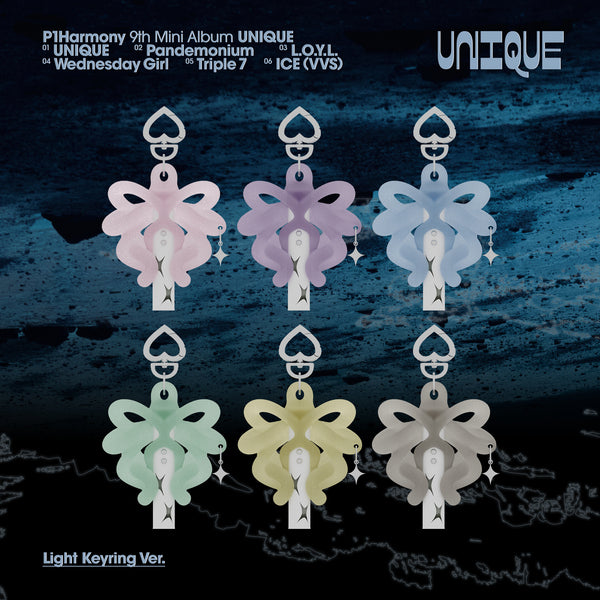 P1Harmony - UNIQUE (Light Keyring Ver.) – K Stars