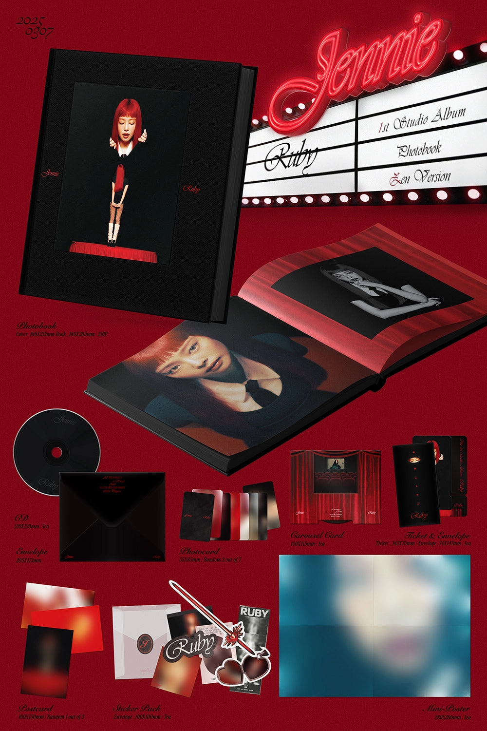 JENNIE - Ruby (Photobook Ver)