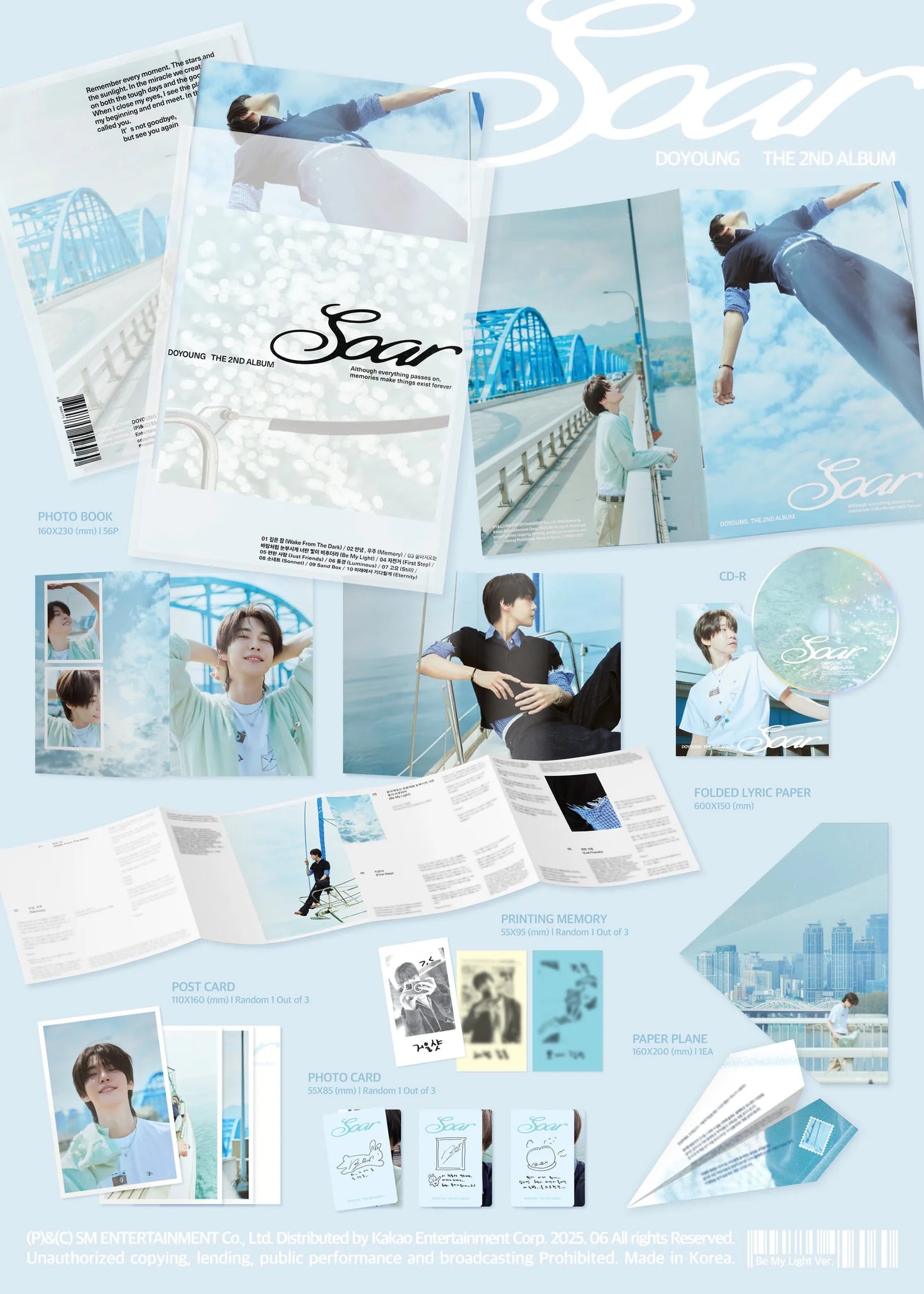 DOYOUNG - Soar (Be My Light Ver/ Digipack Ver.)