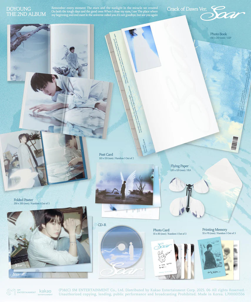 DOYOUNG - Soar (Crack of Dawn Ver/ Photobook Ver.)