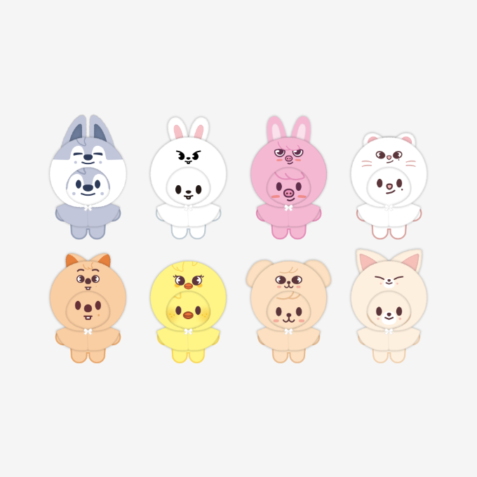 STRAY KIDS - [SKZ 5'CLOCK MD] SKZOO 10CM PLUSH OUTFIT – K Stars