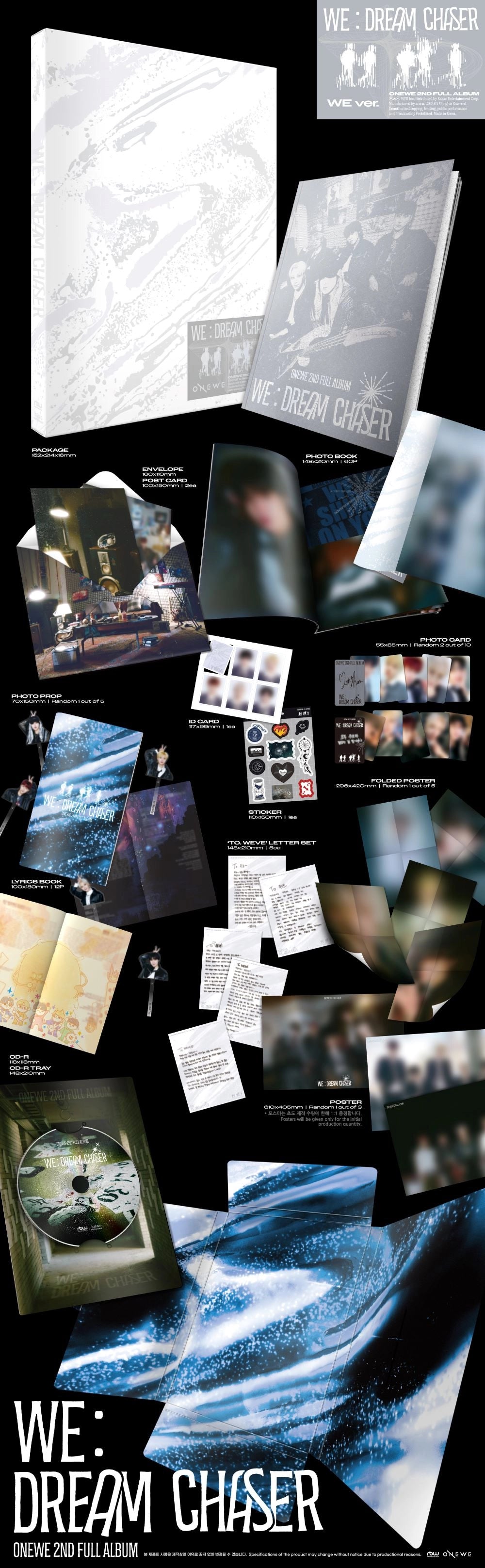 ONEWE - WE : Dream Chaser (WE Ver)