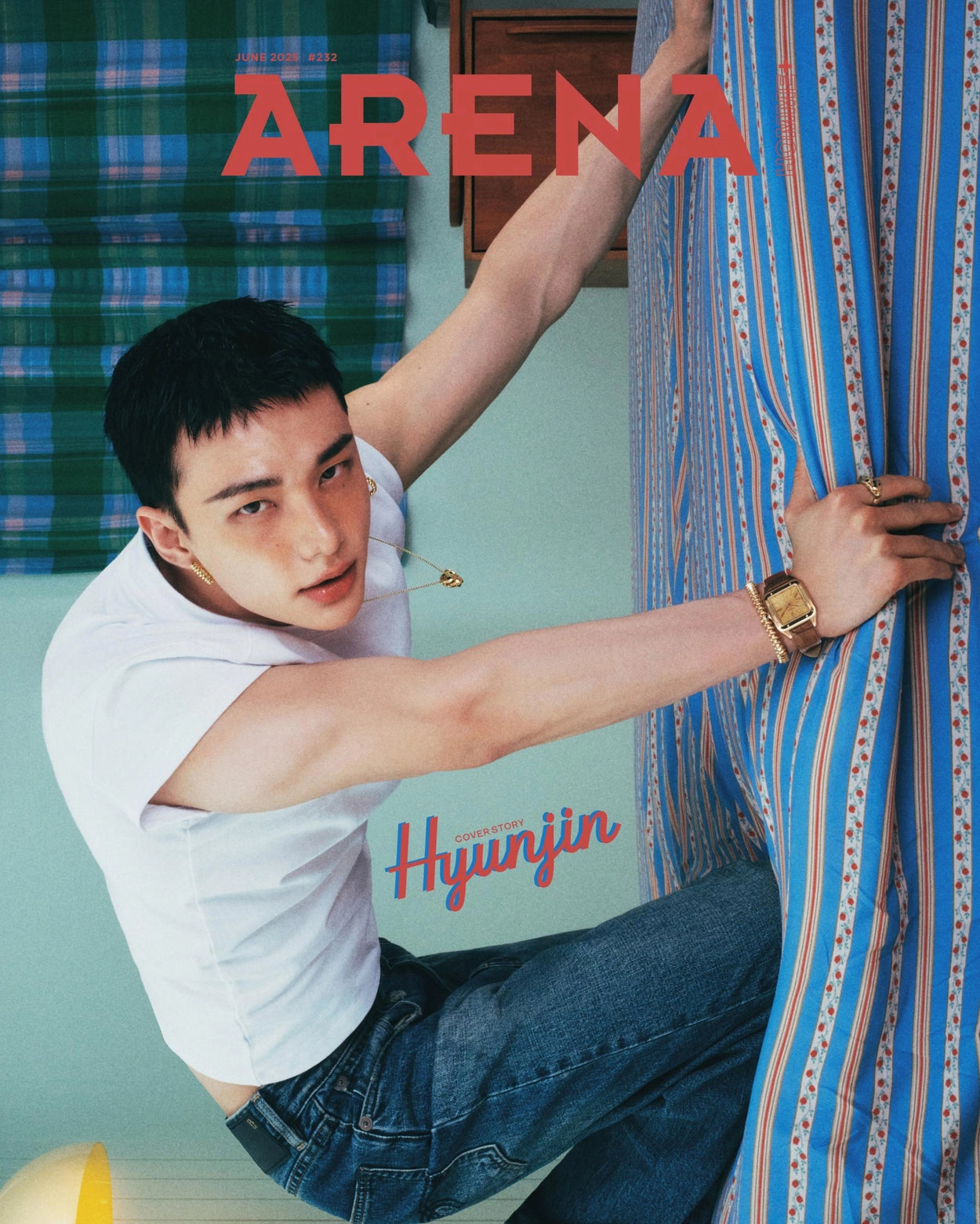 ARENA HOMME MAGAZINE - JUNE '25 (Stray Kids HYUNJIN)