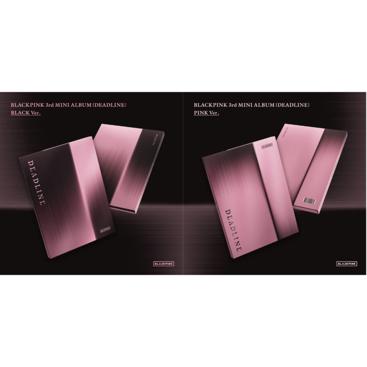 BLACKPINK - DEADLINE (Black & Pink Ver./Photobook Ver.) – K Stars BLACKPINK - DEADLINE (Black & Pink Ver./Photobook Ver.) – K Stars