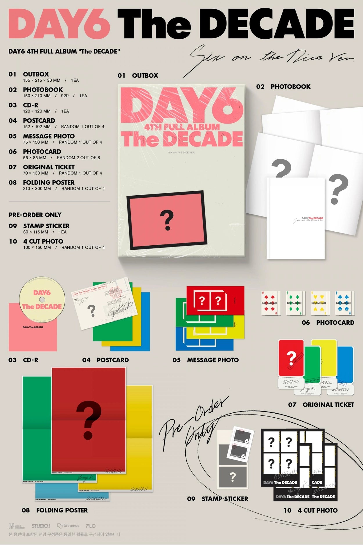 DAY6 - The DECADE (Photobook Ver.)