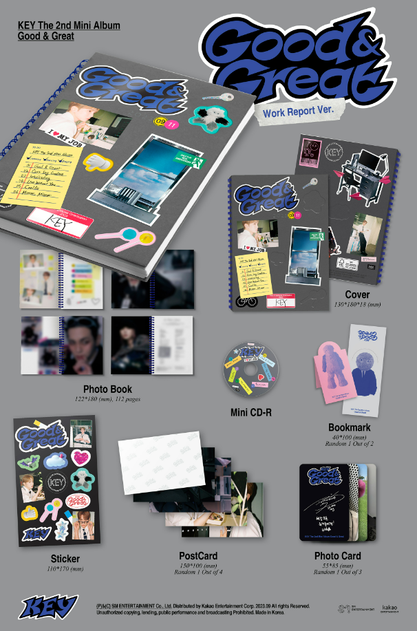 KEY - Good & Great (Work Report Ver.)