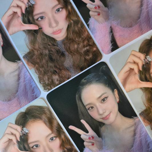 JISOO - AMORTAGE (Exclusive Ver) KTown4u Photocards