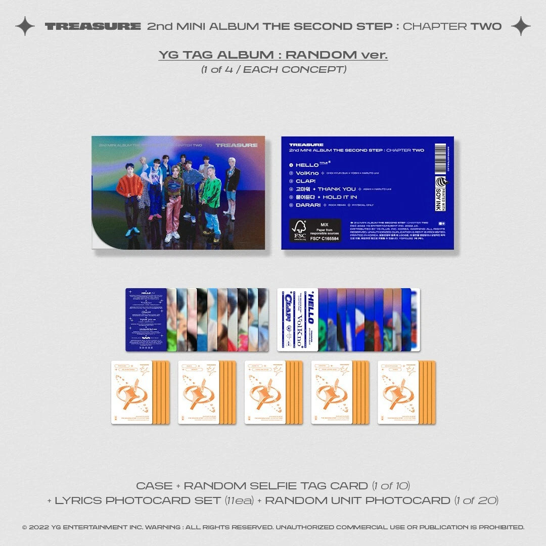 TREASURE - The Second Step: Chapter Two (YG Tag Ver.)
