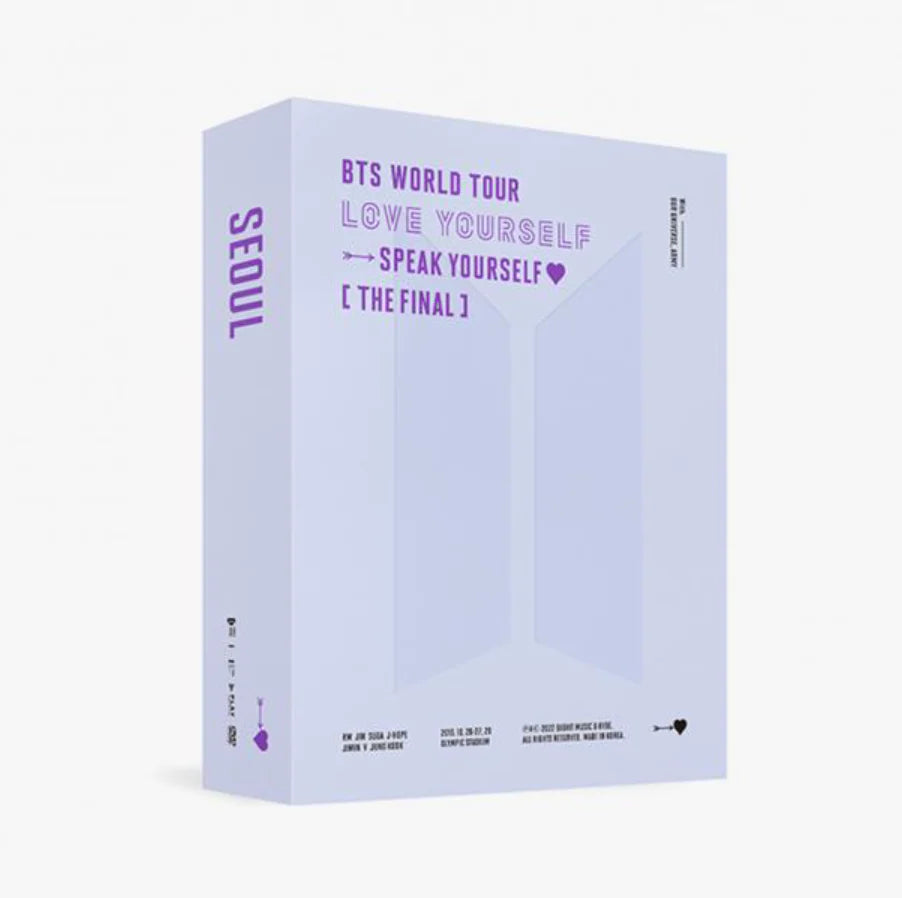 BTS - World Tour 'Love Yourself: Speak Yourself' The Final [DVD BTS - World Tour 'Love Yourself: Speak Yourself' The Final [DVD