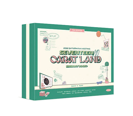 Seventeen - Carat Land 2022 Memory Book – K Stars Seventeen - Carat Land 2022 Memory Book – K Stars