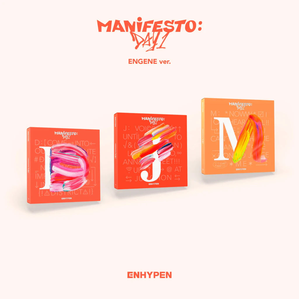 ENHYPEN - MANIFESTO: DAY 1 (ENGENE Ver.) – K Stars ENHYPEN - MANIFESTO: DAY 1 (ENGENE Ver.) – K Stars