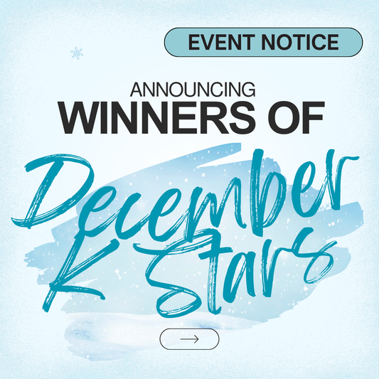 [December K Stars] Winner Announcement and Design Submission Guideline