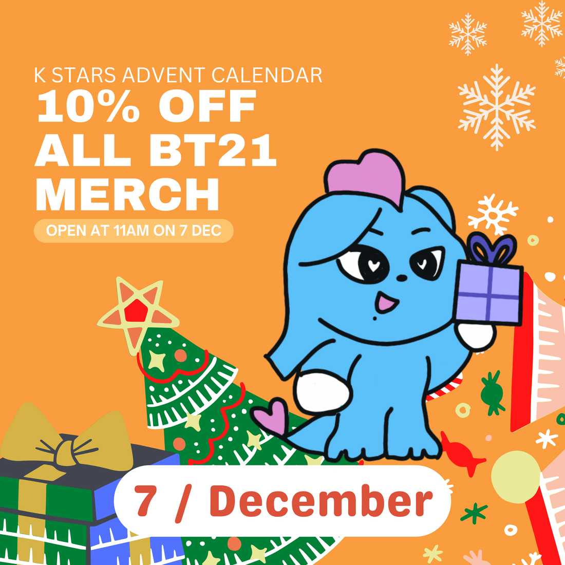 DAY 7: BT21 DAY!