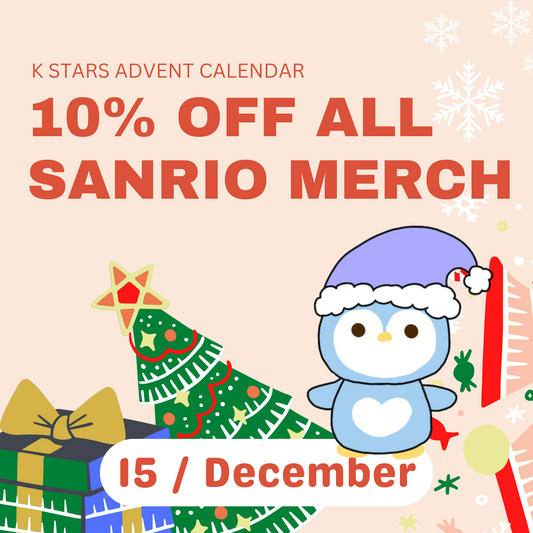 DAY 15: 10% OFF SANRIO MERCH