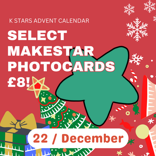 DAY 22: SELECT MAKESTAR PHOTOCARDS £8
