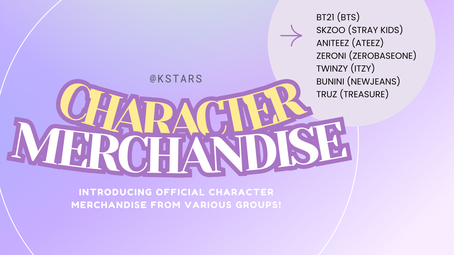 CHARACTER MERCHANDISE