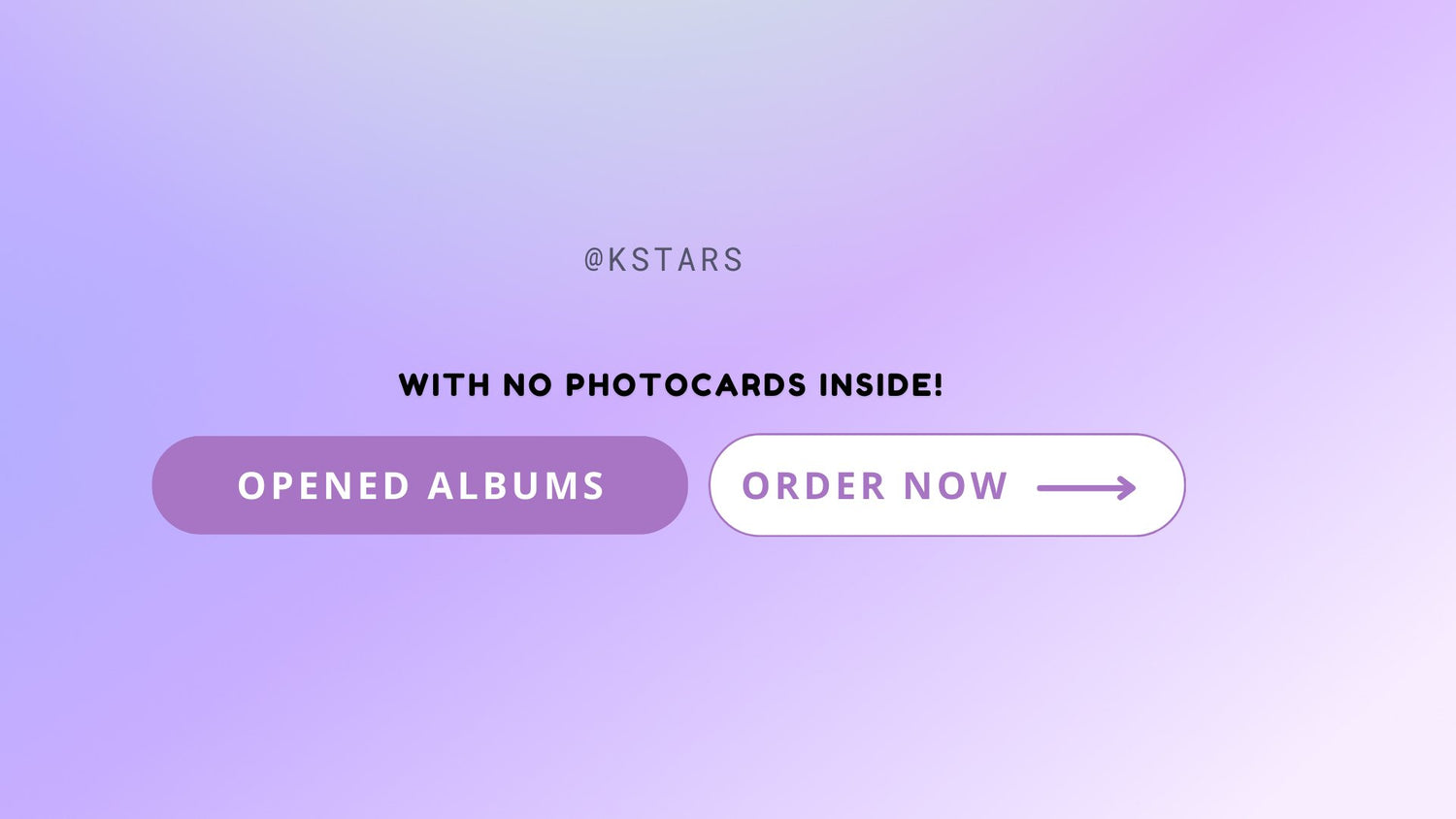 OPENED ALBUMS (NO INCLUSIONS)