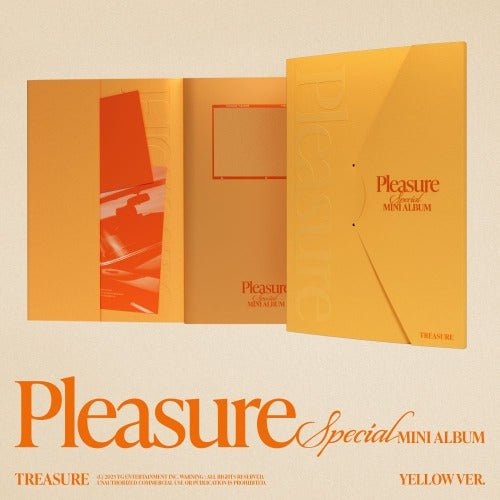 [PRE-ORDER] TREASURE - PLEASURE (Yellow/Green Ver)