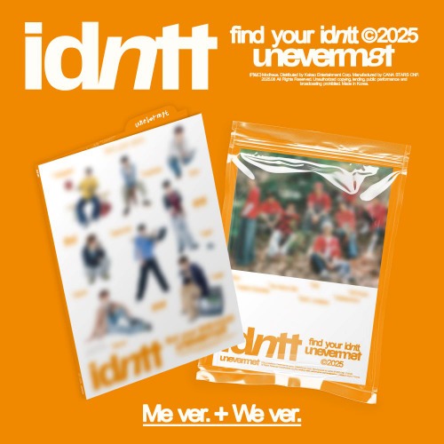 idntt - unevermet (Photobook Ver.)