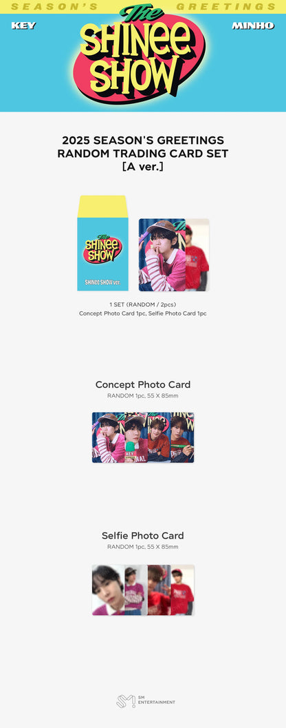 SHINEE - 2025 Season's Greetings Trading Cards