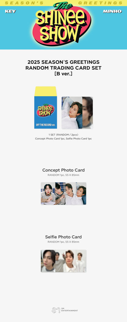 SHINEE - 2025 Season's Greetings Trading Cards