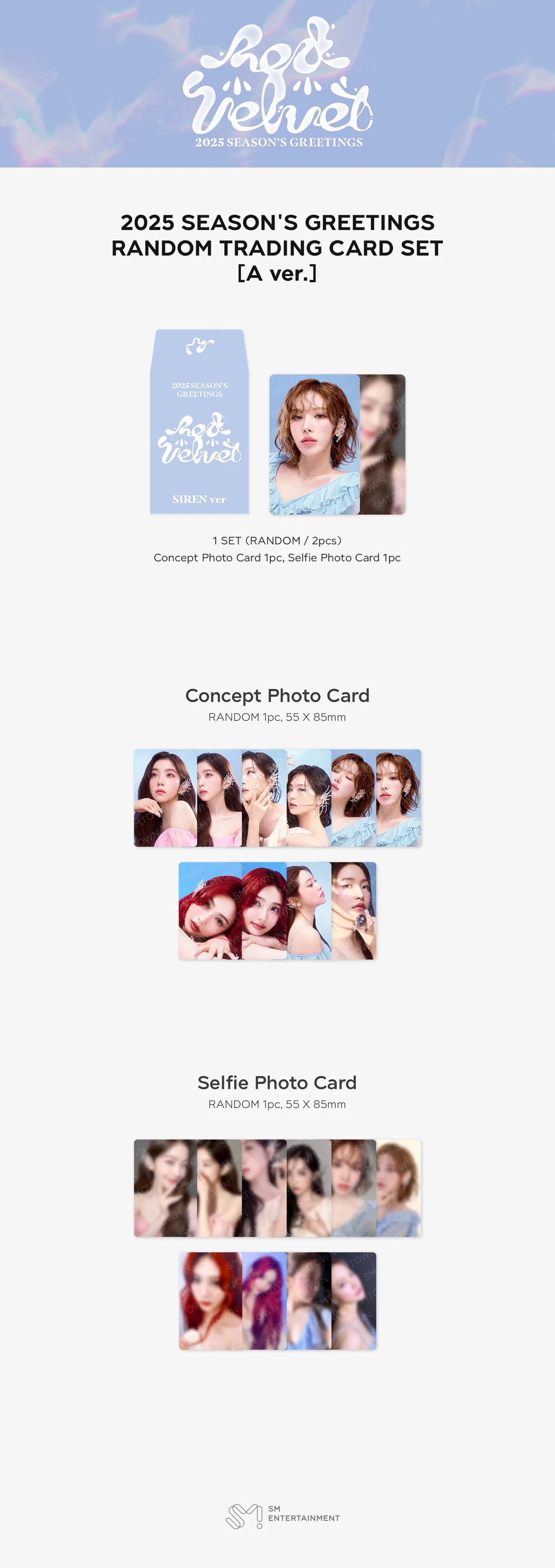 Red Velvet - 2025 Season's Greetings Trading Cards