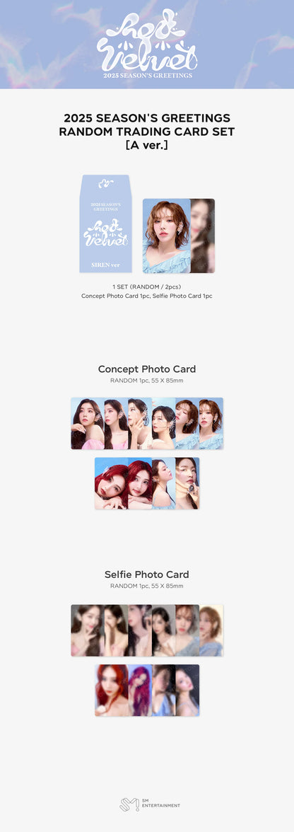 Red Velvet - 2025 Season's Greetings Trading Cards
