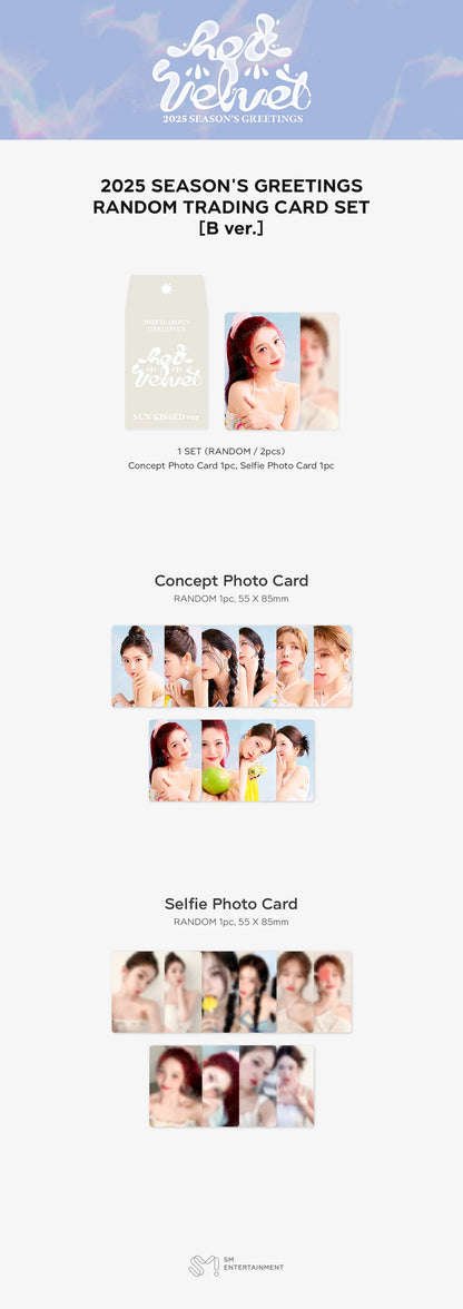Red Velvet - 2025 Season's Greetings Trading Cards