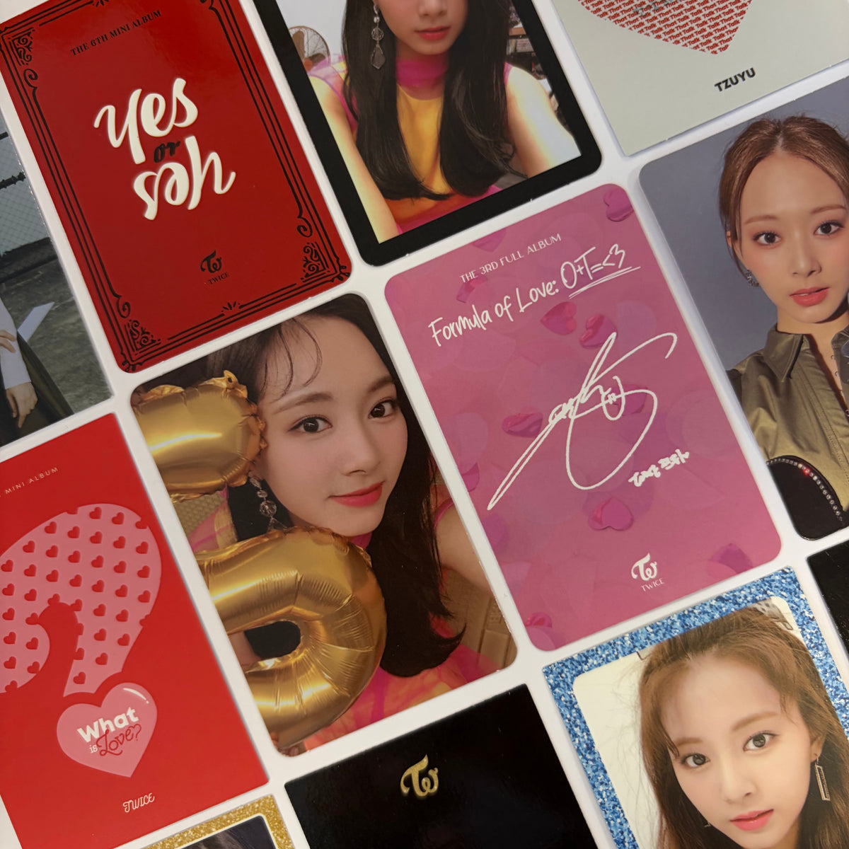 TWICE- Official Album Photocards (Tzuyu)
