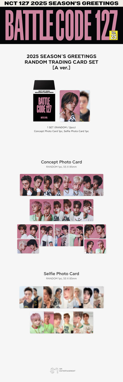 NCT 127 - 2025 Season's Greetings Trading Cards