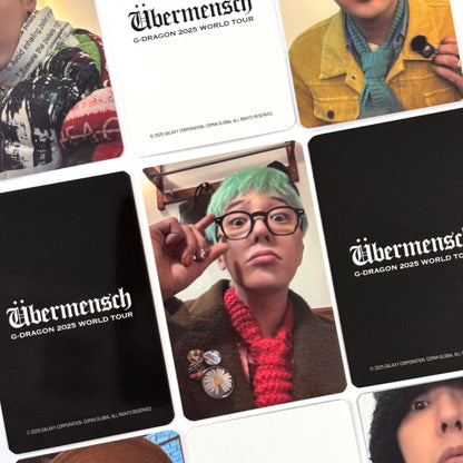 G-Dragon - 2025 World Tour 'ÜBERMENSCH' Official MD Photocards