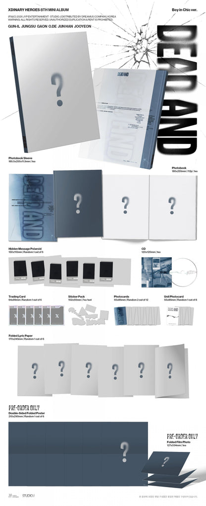 XDINARY HEROES - DEAD AND (Photobook Ver.)