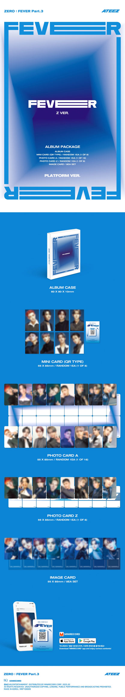 [PRE-ORDER] ATEEZ - Zero: Fever Part.3 (Platform Ver)