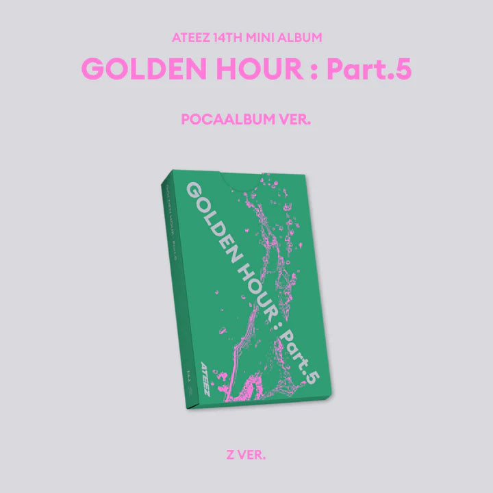 [PRE-ORDER] ATEEZ - GOLDEN HOUR PART.5 (POCA Ver)