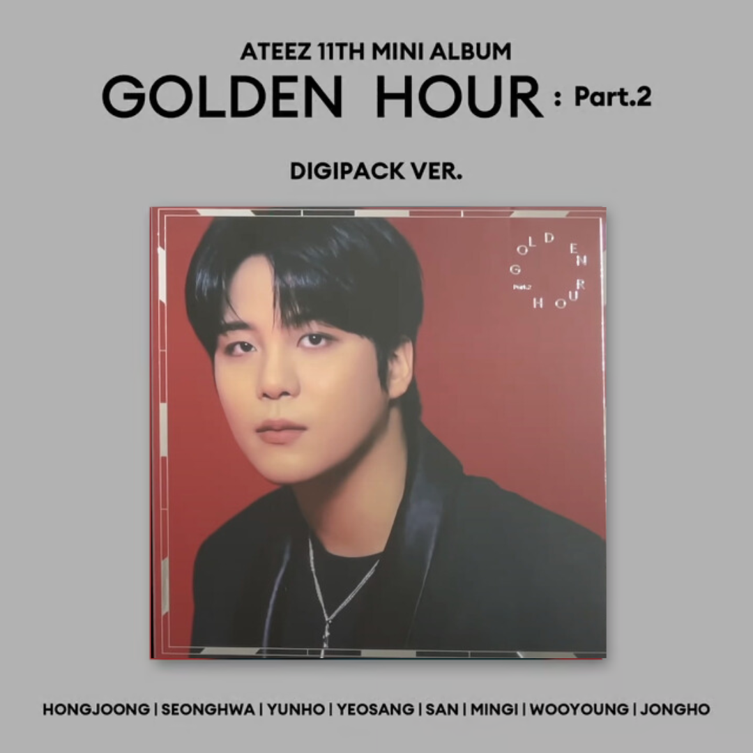 ATEEZ - GOLDEN HOUR PART. 2 (Digipak Ver) – K Stars ATEEZ - GOLDEN HOUR PART. 2 (Digipak Ver) – K Stars