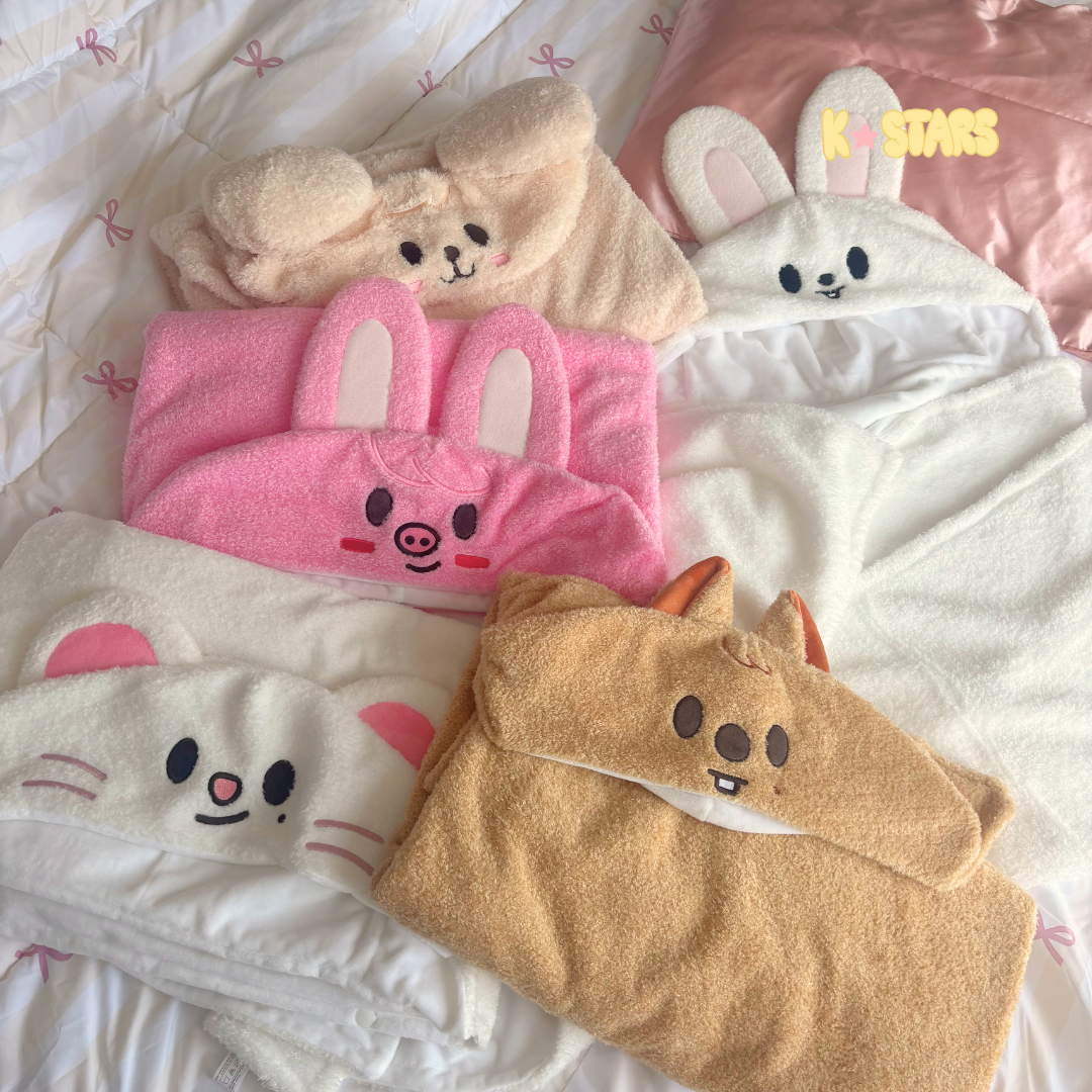 STRAY KIDS - [SKZ 5'CLOCK MD] SKZOO HOODED BLANKET