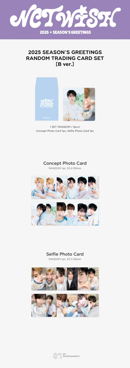 NCT WISH - 2025 Season's Greetings Trading Cards