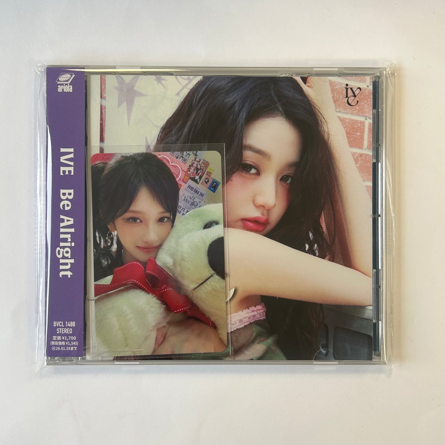 [DAMAGED] IVE - BE ALRIGHT [Japanese Album] (Solo Jacket Ver)