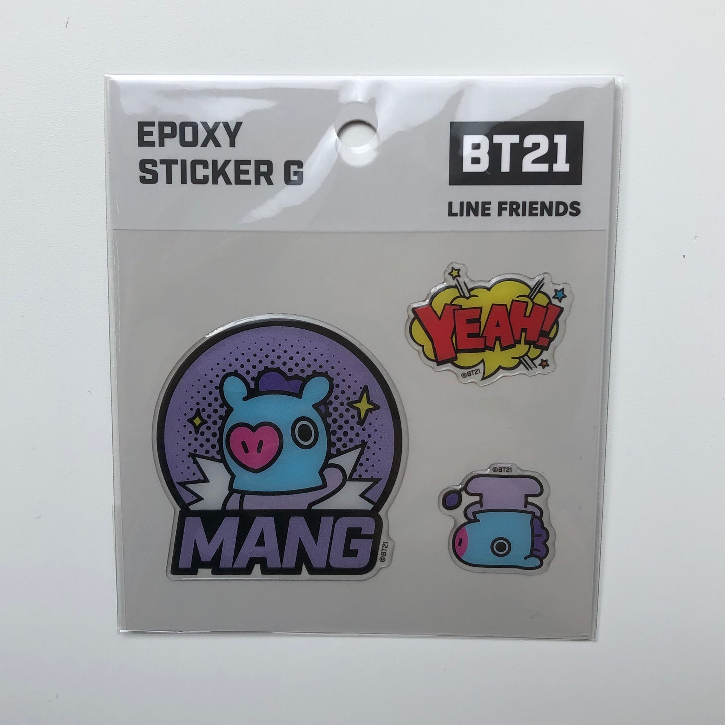 BT21 - Epoxy Sticker