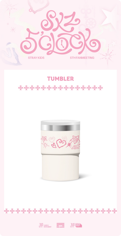 [PRE-ORDER] STRAY KIDS - [SKZ 5'CLOCK MD] TUMBLER