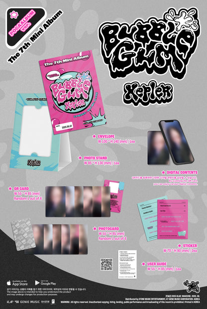[PRE-ORDER] Kep1er - BUBBLE GUM (POCAALBUM Ver)