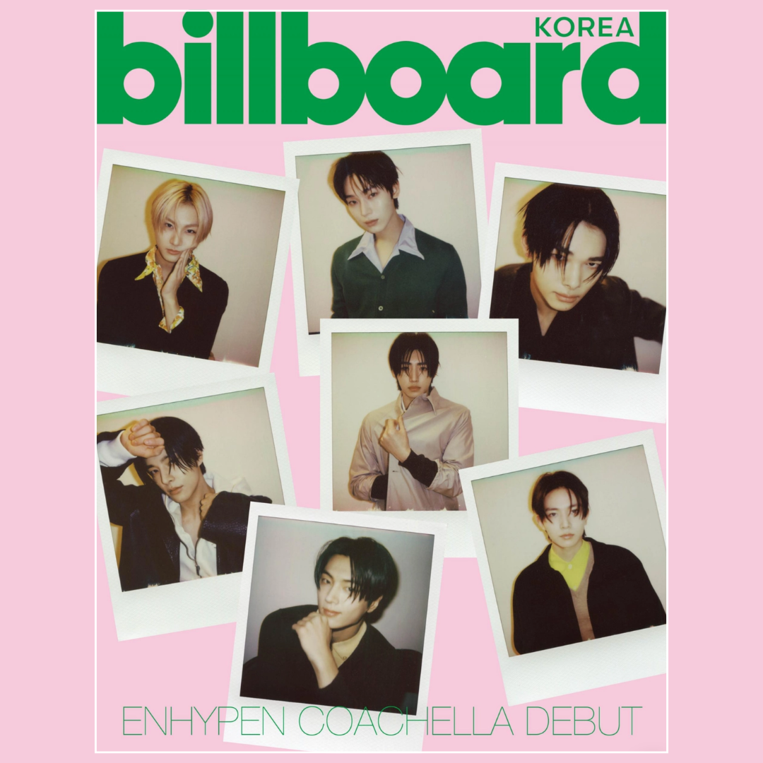 Billboard Korea - Enhypen Coachella Debut Special Issue