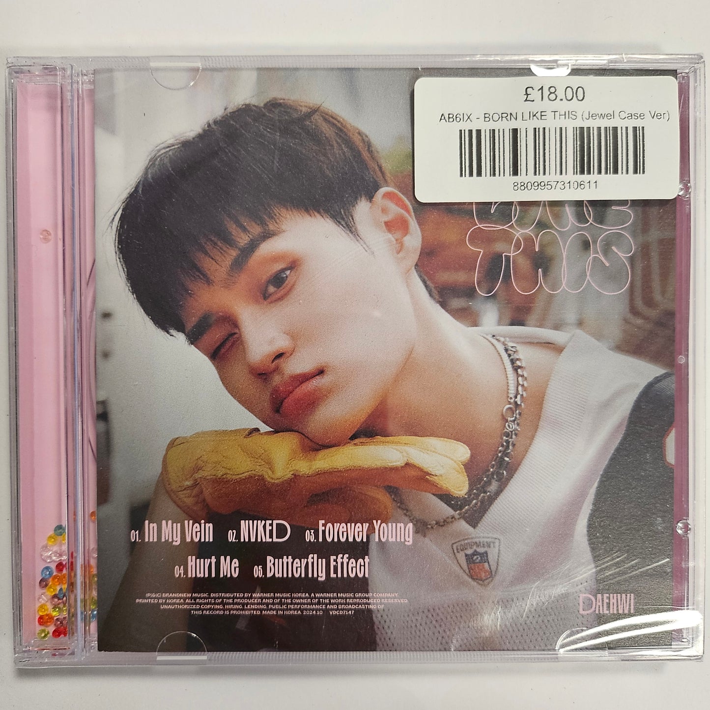 AB6IX - BORN LIKE THIS (Jewel Case Ver)