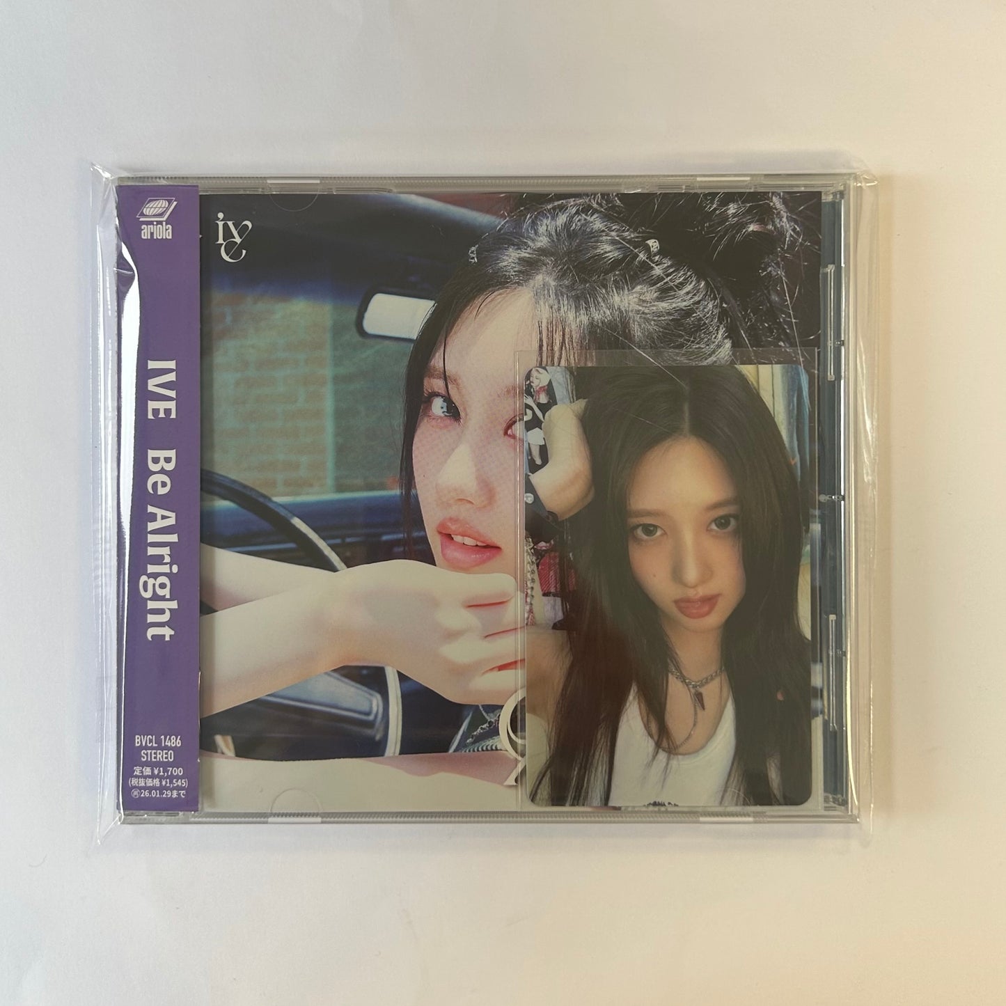 [DAMAGED] IVE - BE ALRIGHT [Japanese Album] (Solo Jacket Ver)