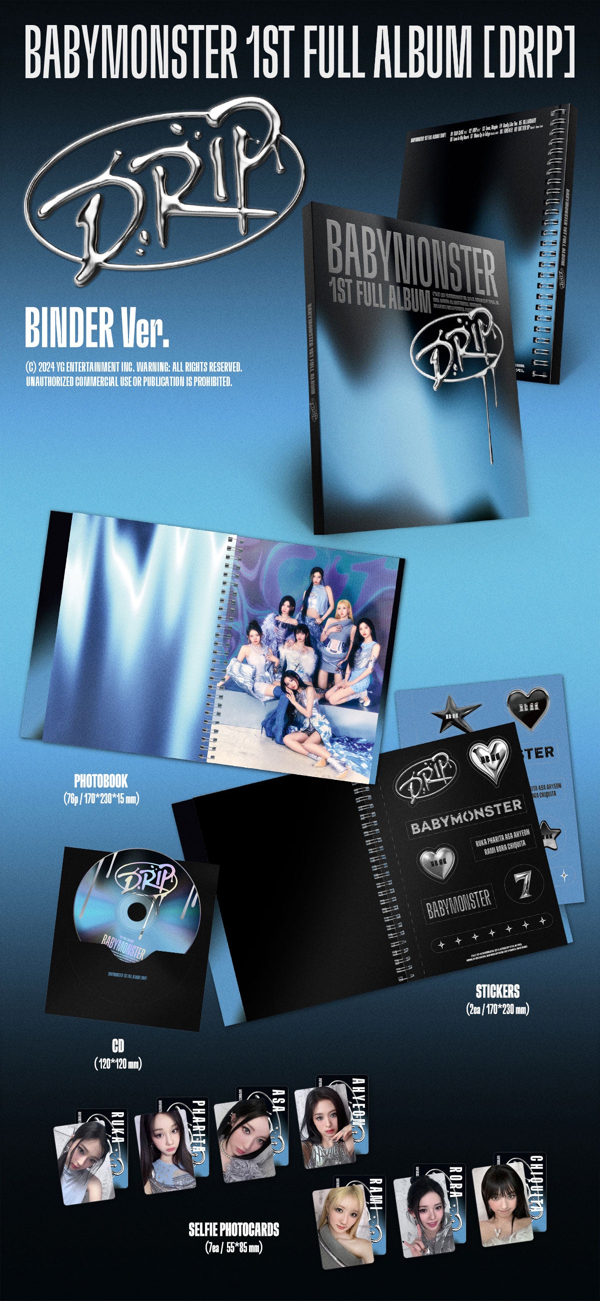 BABYMONSTER - Drip (Standard Ver.) – K Stars